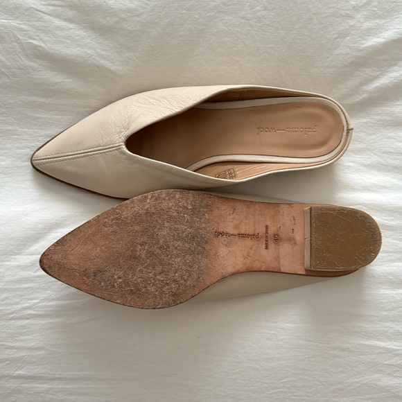 PALOMA WOOL SINGAPUR MULES in ECRU - Picture 3 of 3